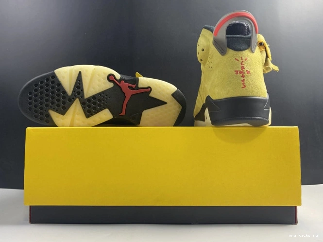 Rep Onekick YELLOW JORDAN SCOTT X CN1084-300 6 TRAVIS AIR 0622